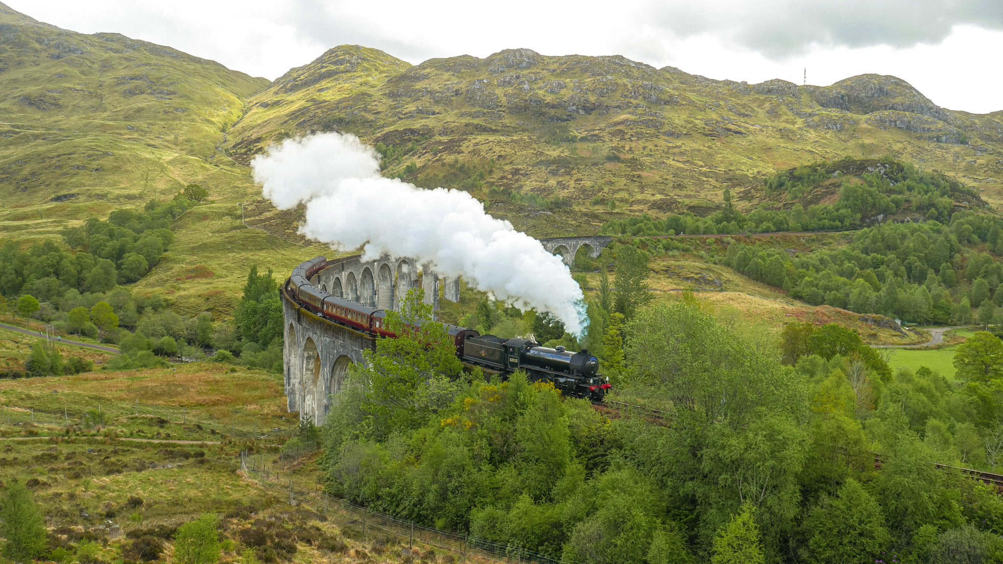 Les Highlands du centre jusqu&rsquo;à Edimbourg